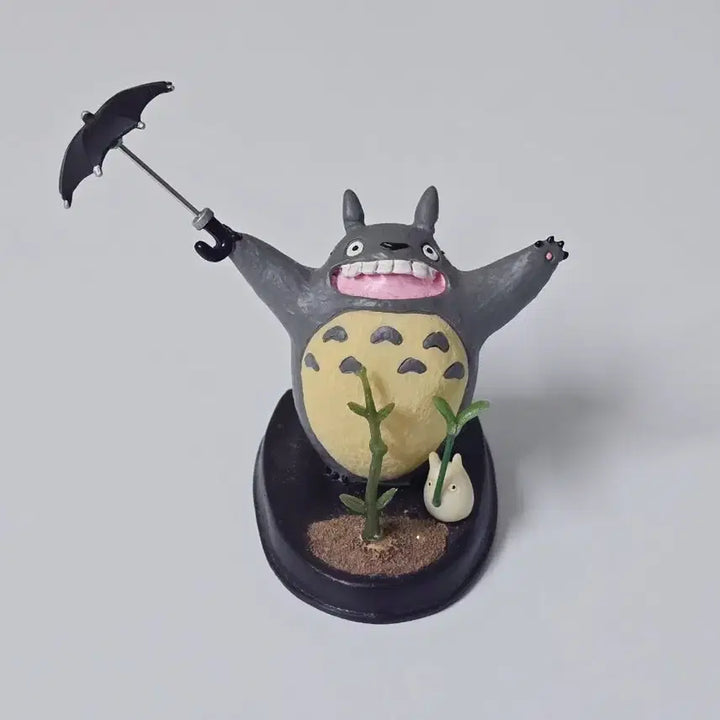 [BUNJANG] Studio Ghibli Totoro Umbrella Frame Figure / 고전 토토로 프레임 피규어 18/18