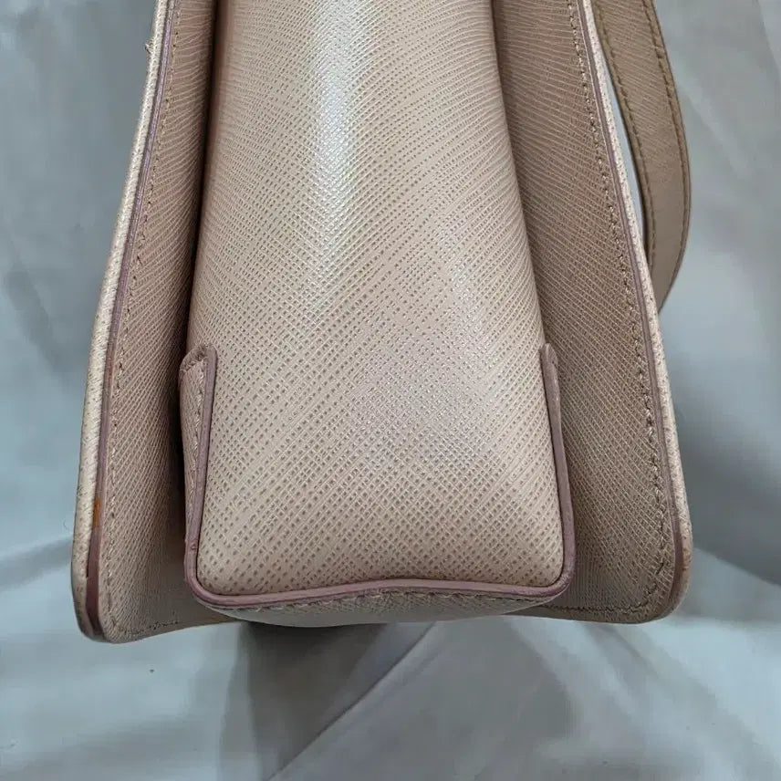 [BUNJANG] Ferragamo Vera Ribbon Shoulder Bag / (정품)페라가모 베라 리본 핑크 베이지 숄더백