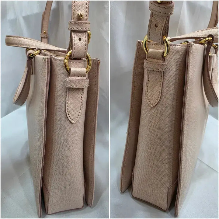 [BUNJANG] Ferragamo Vera Ribbon Shoulder Bag / (정품)페라가모 베라 리본 핑크 베이지 숄더백