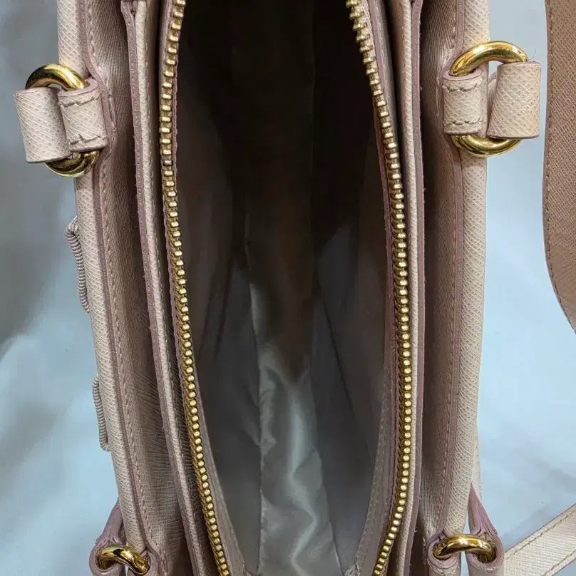 [BUNJANG] Ferragamo Vera Ribbon Shoulder Bag / (정품)페라가모 베라 리본 핑크 베이지 숄더백