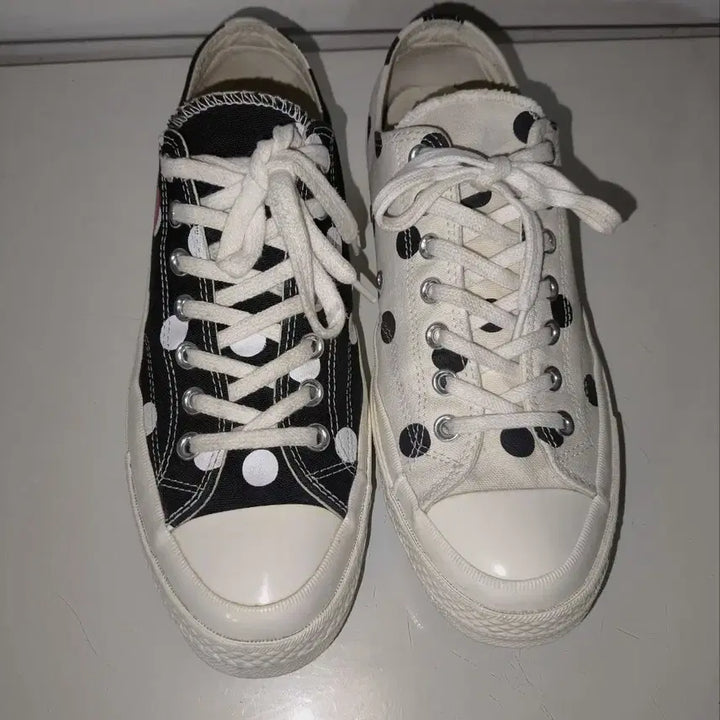[BUNJANG] Converse x Comme des Garçons Dot Chuck Taylor Sneakers / 275mm 컨버스 x 꼼데가르송 도트 척테일러 스니커즈