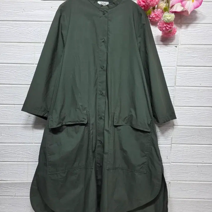 [BUNJANG] COS Oversized Poplin Shirt Dress - Size 38 / 코스 오버싸이즈 포플린 셔츠드레스 38