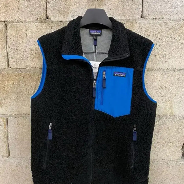 [BUNJANG] Patagonia Retro-X Fleece Vest / [M] 파타고니아 레트로 파일 베스트 블랙/블루