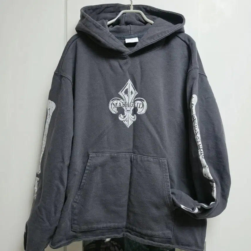 [BUNJANG] Mahagrid Unisex Hoodie Sweatshirt / S 남녀공용 마하그리드 후드맨투맨 상태양호