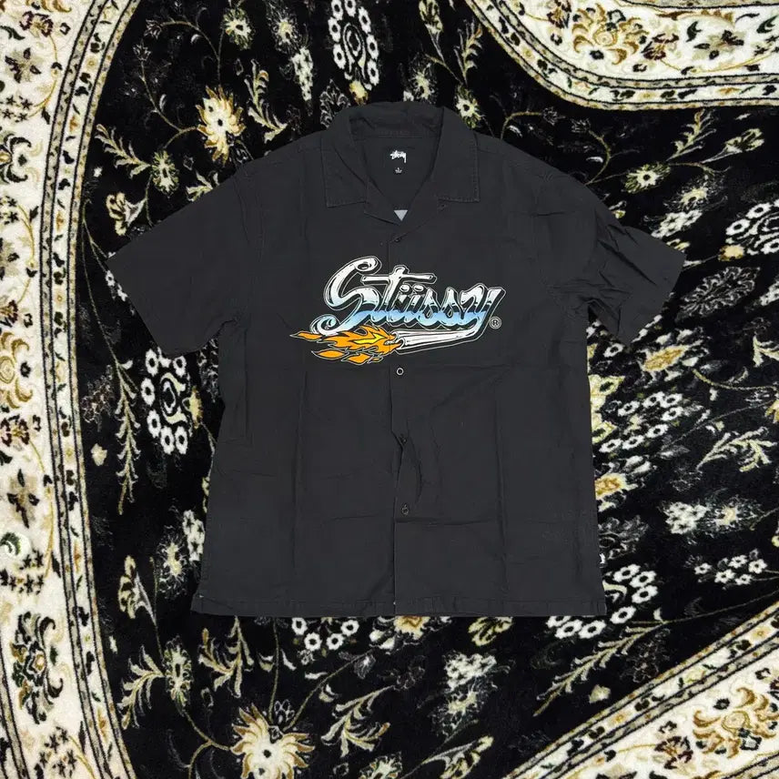 [BUNJANG] Stussy Short Sleeve Shirt / [L] 스투시 반팔 셔츠