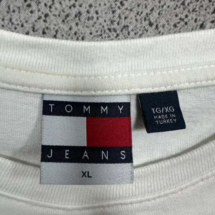 [BUNJANG] Tommy Hilfiger Big Logo Short Sleeve T-shirt / (바배) 타미 진스 빅로고 반팔티