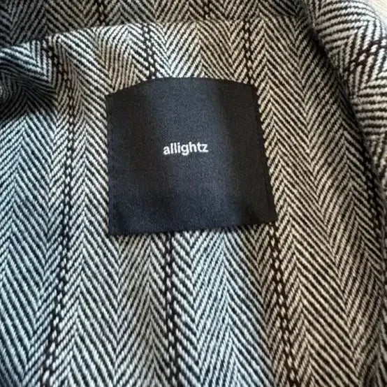 [BUNJANG] allightz Herringbone Jacket / allightz 올라이츠 헤링본 자켓