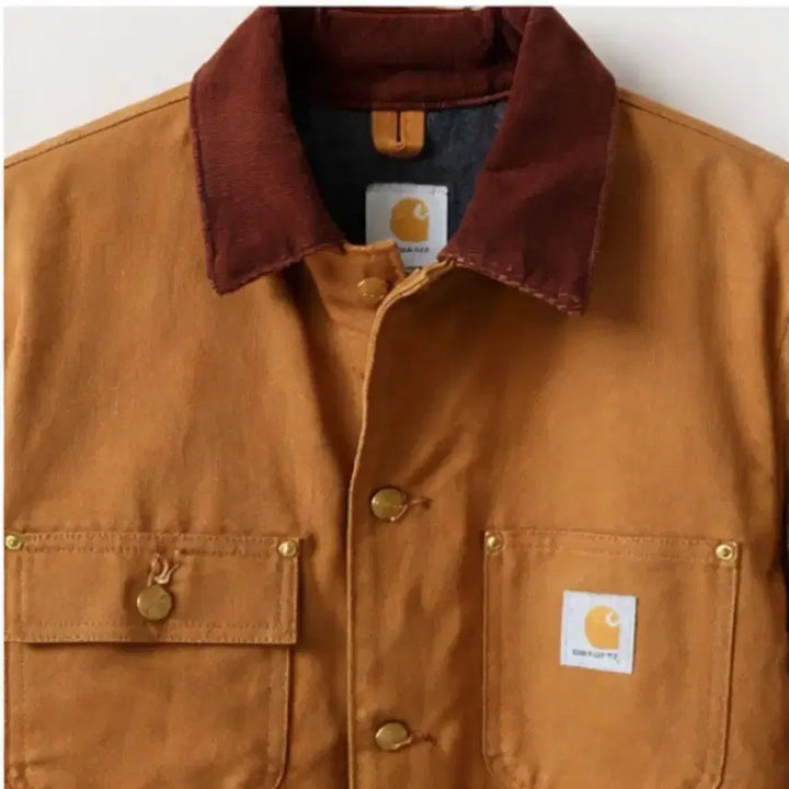 [BUNJANG] Carhartt C02 Sandstone Duck Chore Coat - Brown - S / 칼하트] C02 샌드스톤 덕 초어코트 / 브라운 / S