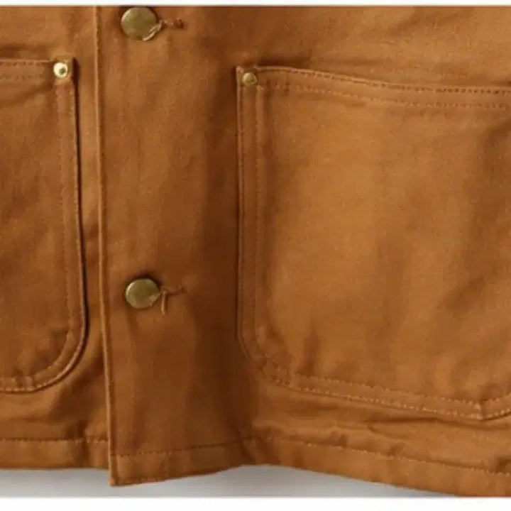 [BUNJANG] Carhartt C02 Sandstone Duck Chore Coat - Brown - S / 칼하트] C02 샌드스톤 덕 초어코트 / 브라운 / S