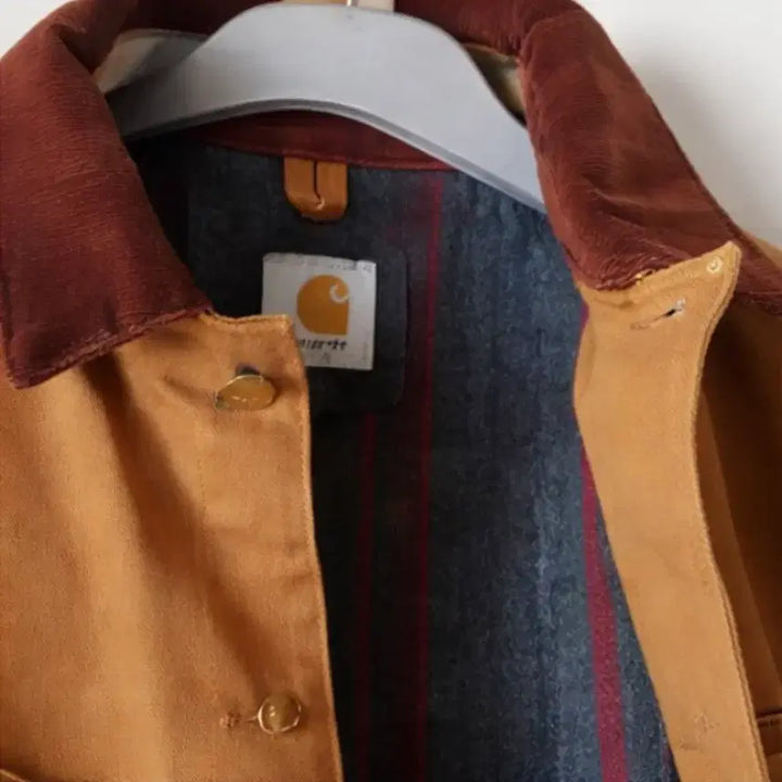 [BUNJANG] Carhartt C02 Sandstone Duck Chore Coat - Brown - S / 칼하트] C02 샌드스톤 덕 초어코트 / 브라운 / S