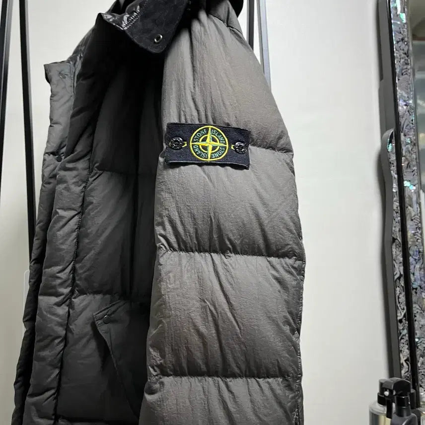 [BUNJANG] Stone Island AW09 Vintage Fish Tail Long Padding Jacket / 정품 XL) 스톤아일랜드 AW09 빈티지 피쉬테일 롱패딩