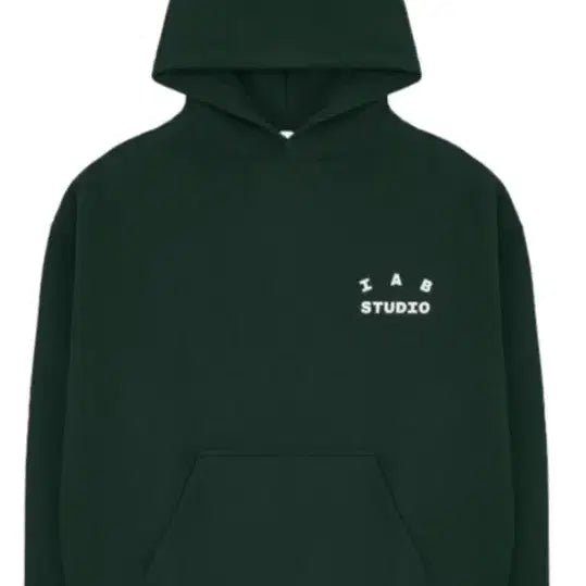 [BUNJANG] IAB Studio Unisex Deep Green Hoodie / 남여공용 미개봉 새제품 아이앱후디 딥그린 L XL 21만원에 팝니다