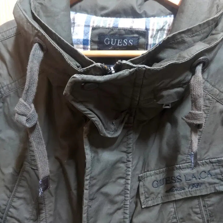 [BUNJANG] Guess Military Field Jacket (Slim Fit) / 게스 밀리터리 야상 자켓 슬림100