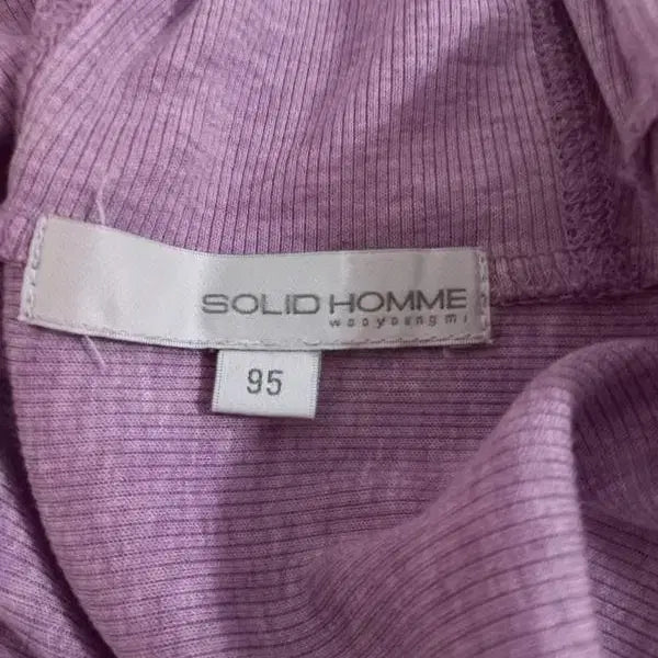 [BUNJANG] Solid Homme Wooyoungmi Hooded Long-Sleeve T-Shirt / 솔리드옴므 우영미 정품 남자 춘추용 남성 후드긴팔티셔츠90