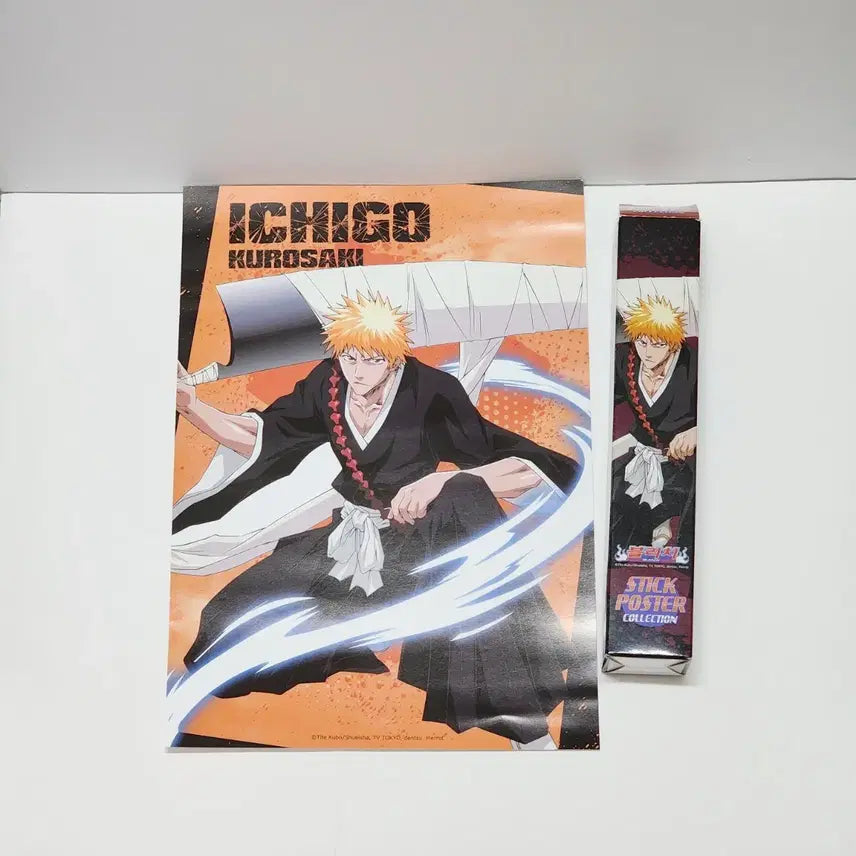 [BUNJANG] Bleach Ichigo Kurosaki A4 Stick Poster / 블리치 쿠로사키 이치고 A4 스틱 포스터_피규어프레소_지류 굿즈