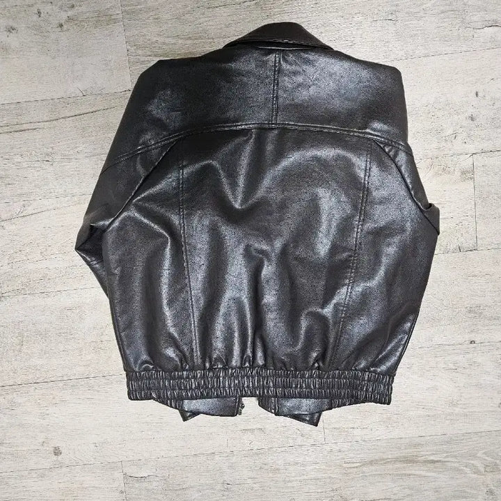 [BUNJANG] 8Seconds Brown Leather Jacket / 에잇세컨즈 브라운 레더자켓