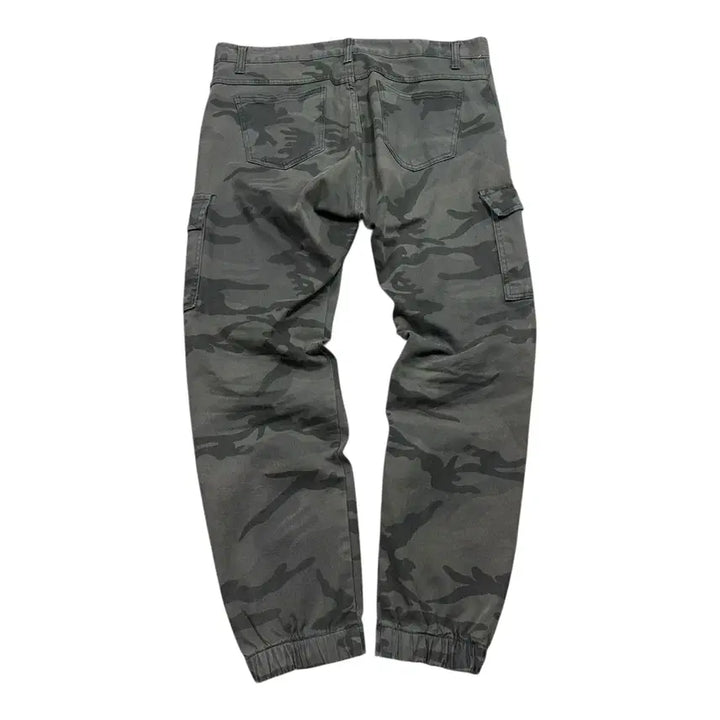 [BUNJANG] Vintage Camo Cargo Jogger Pants / (바배) 빈티지 카모 카고 조거 팬츠