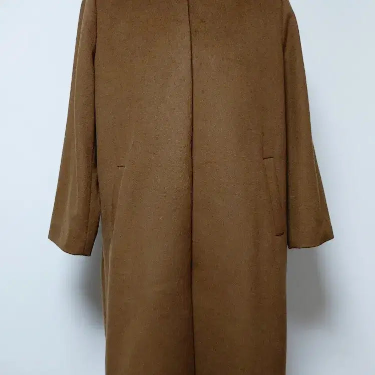 [BUNJANG] CelebShop Brown Wool Cashmere Coat / CelebShop edition 브라운 모직 코트 (88사이즈)100