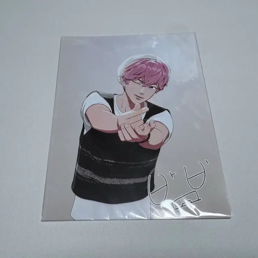 [BUNJANG] PLAVE Bambi Chae Bonggu Signed Print Photocard / 플레이브 밤비 채봉구 싸인 프박 프린팅박스 6x8 사이즈