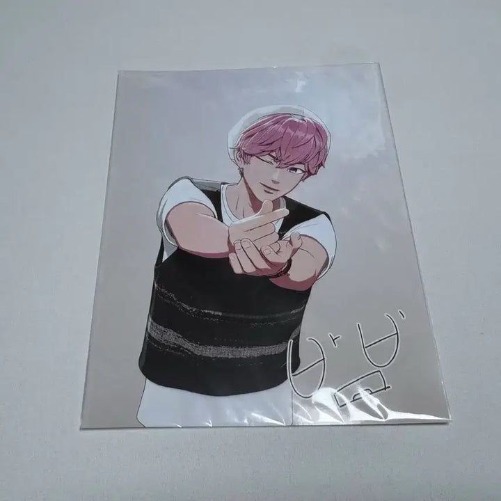 [BUNJANG] PLAVE Bambi Chae Bonggu Signed Print Photocard / 플레이브 밤비 채봉구 싸인 프박 프린팅박스 6x8 사이즈