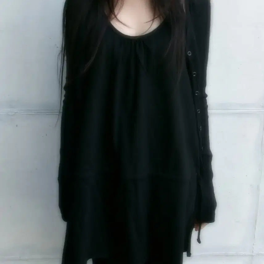 [SOLD OUT] 젤레나 twis sleeveless 그레이 블랙 새상품