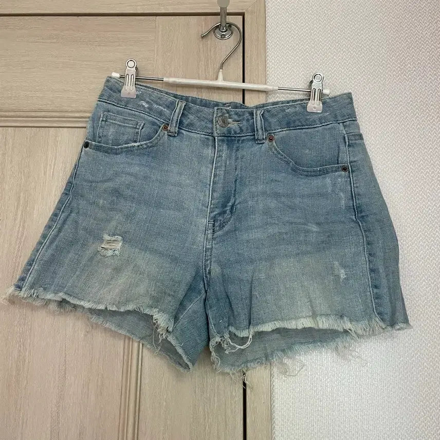 [BUNJANG] Vintage Denim Cut-Off Shorts / 청반바지 핫팬츠 데님 컷오프 반바지