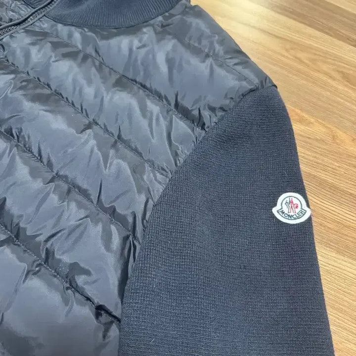 [BUNJANG] Moncler Knit Padded Jacket Black XL / 몽클레어 니트패딩 블랙XL