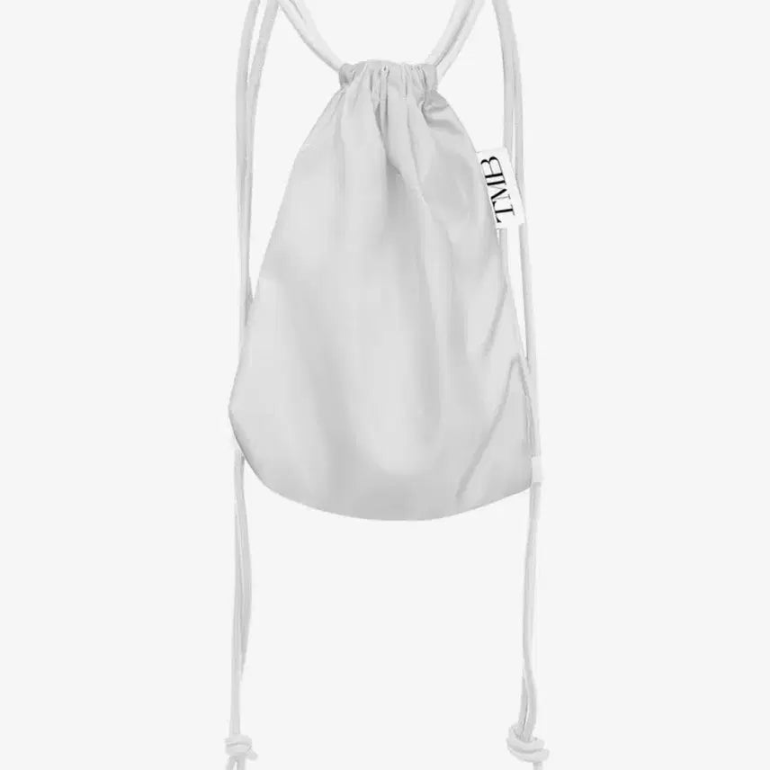 [BUNJANG] Trimming Bird String Backpack White / 트리밍버드 스트링백팩 화이트 TMB String Back Pack