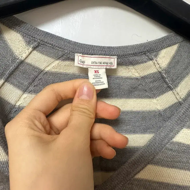 [BUNJANG] Kamomesanjo Vintage Mori Gap Striped Knit Top / 카모메산장 빈티지 모리 갭 gap 스트라이프 니트 상의
