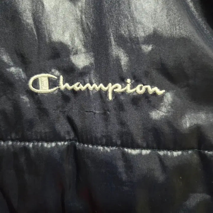 [BUNJANG] Champion Olympic Padded Vest Navy / 챔피온 올림픽 패딩 조끼 네이비