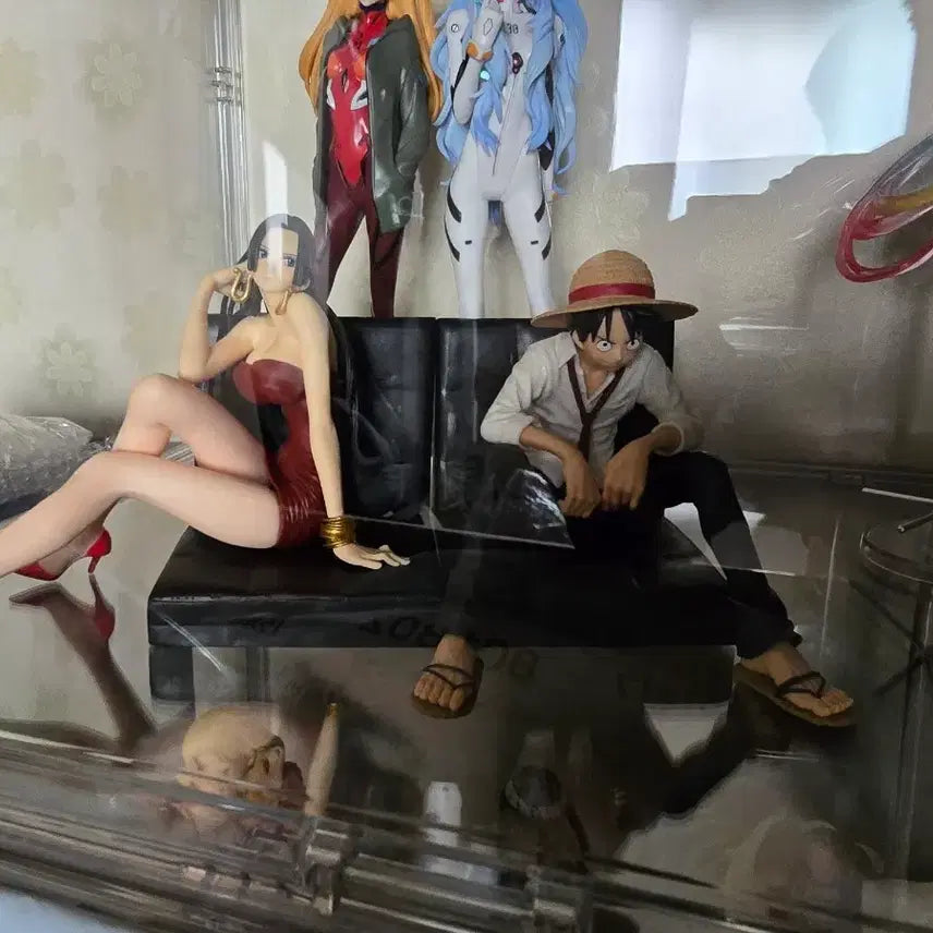 [BUNJANG] One Piece Creator x Creator Luffy &amp; Boa Hancock Figure Bundle / 원피스 CREATOR X CREATOR 루피 &amp; 보아핸콕 일괄