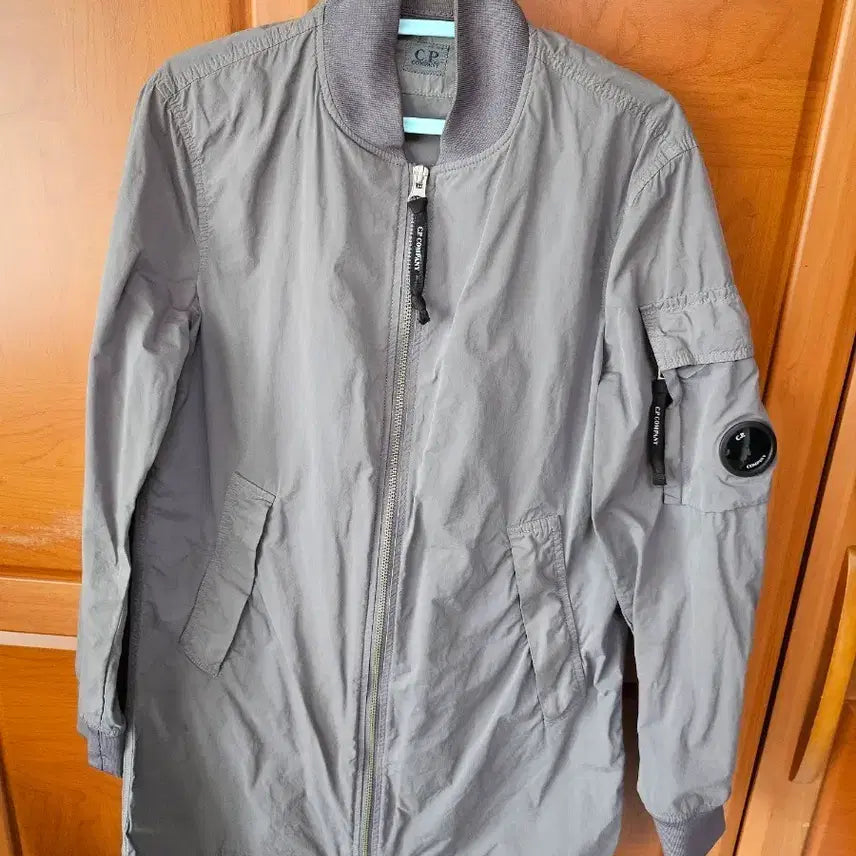 [BUNJANG] C.P. Company Bomber Jacket Gray / C.P. 컴퍼니 봄버 자켓 그레이
