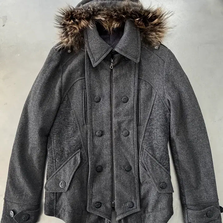[BUNJANG] PPFM Napoleon Wool Coat Jacket - Japanese Vintage / PPFM 나폴레옹 울 코트 자켓 일본빈티지