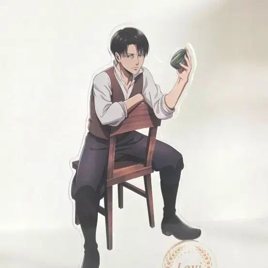 [BUNJANG] Attack on Titan Levi Acrylic Stand / 급처) 진격의 거인 리바이 아크릴