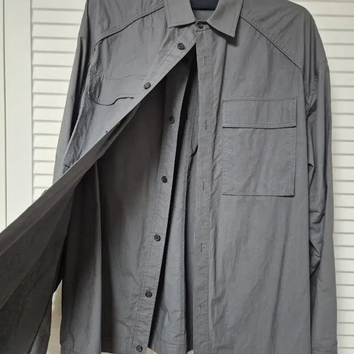 [SOLD OUT] (46)준지 SS22 더블 레이어드 오버핏 셔츠 자켓