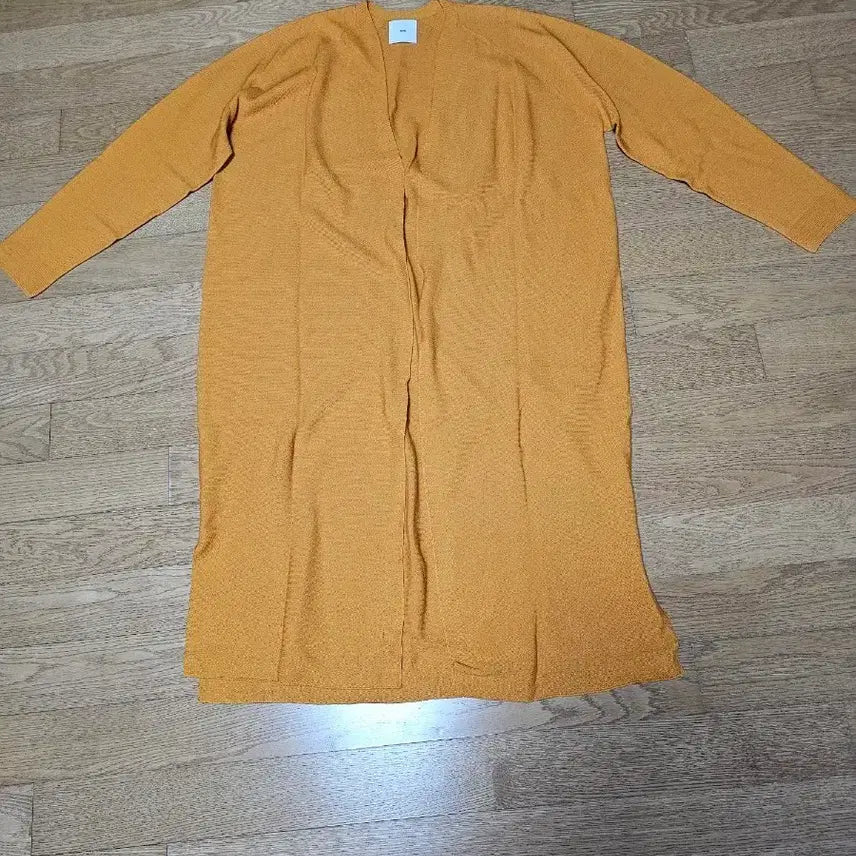 [BUNJANG] Kuho Wool/Silk Blend Long Knit Cardigan / (새상품) 구호 울/견혼방 롱니트 가디건