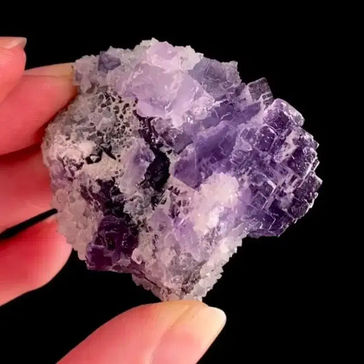 [BUNJANG] Quartz on Fluorite (Spain) Specimen / 석영위의 형석(스페인)