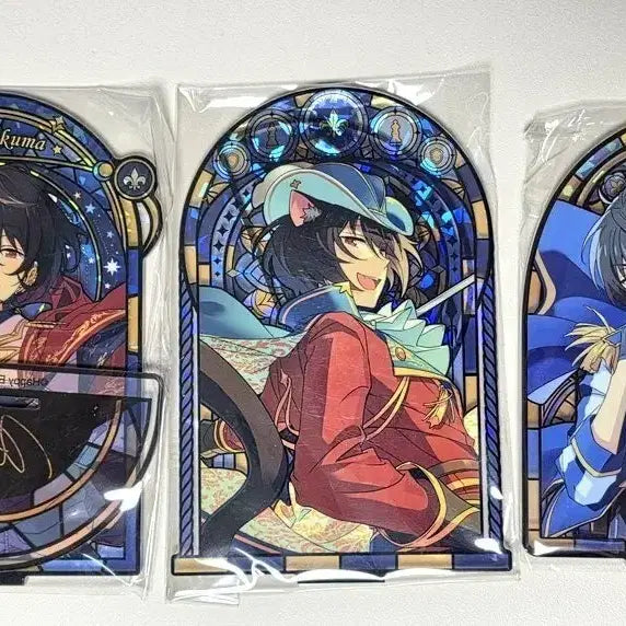 [BUNJANG] Ensemble Stars Ritz Stained Glass Acrylic Stand Set / 앙상블스타즈 스테인드 글라스 아크릴 스탠드 리츠세트