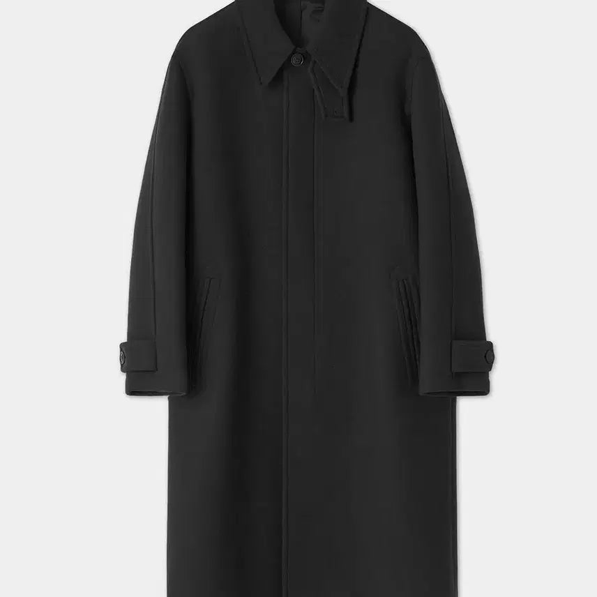 [BUNJANG] COOR MTR Balmacaan Coat Black M Size / 쿠어 COOR MTR 발마칸 코트 블랙 M size