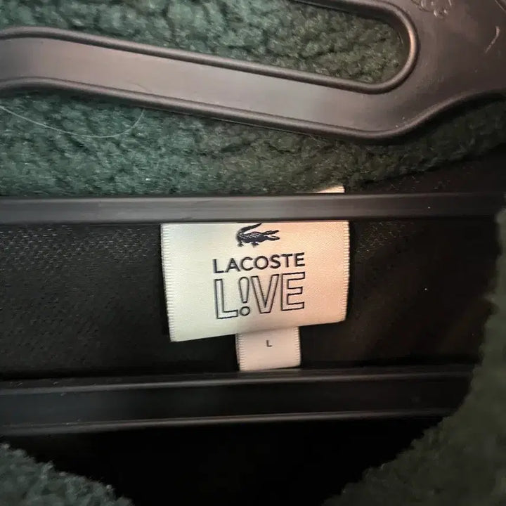 [BUNJANG] Lacoste Green Fleece Vest (L) / 라코스테 그린 뽀글이 플리스 조끼 (L)