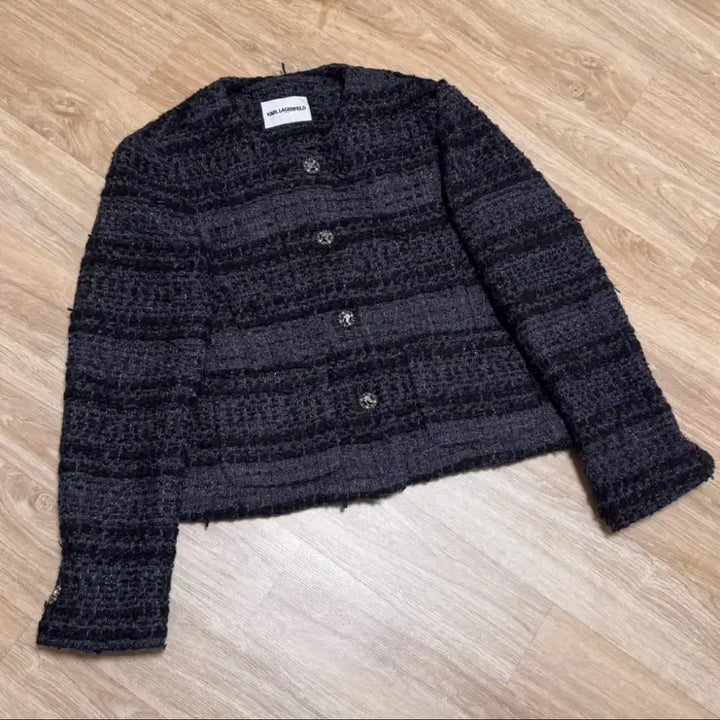 [BUNJANG] Karl Lagerfeld Tweed Jacket (Size 55) Women&