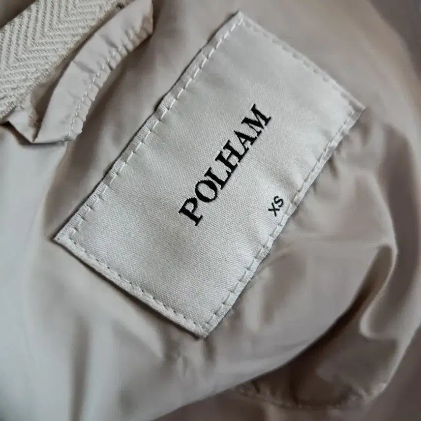 [BUNJANG] Pollygen Quilted Long Coat Ivory / 폴리젠 퀼팅 롱 코트 아이보리