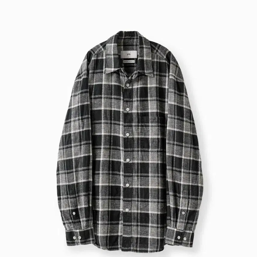 [BUNJANG] Years Ago Mono Check Shirt Size 3 / 이얼즈어고 모노체크 포이카 셔츠 3사이즈 판매합니다