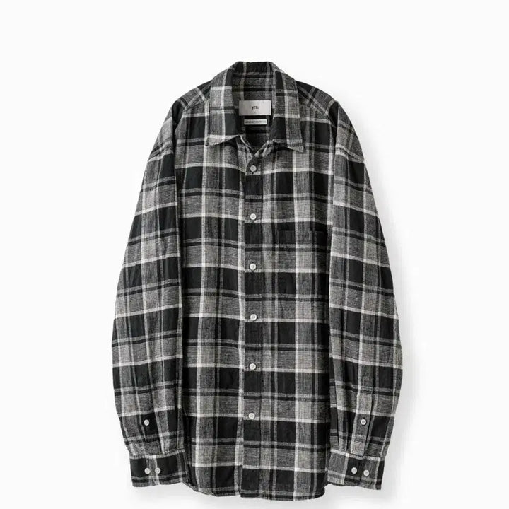 [BUNJANG] Years Ago Mono Check Shirt Size 3 / 이얼즈어고 모노체크 포이카 셔츠 3사이즈 판매합니다