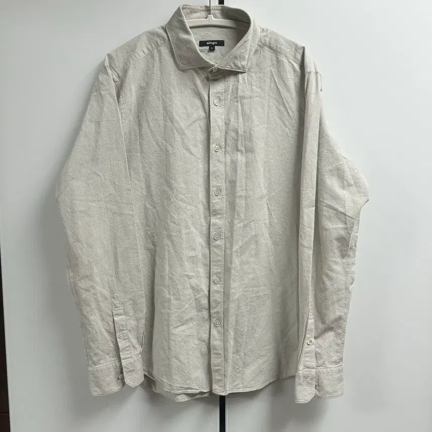 [BUNJANG] Allegri Summer Cotton Basic Shirt L / 알레그리 썸머 코튼 베이직 셔츠 L