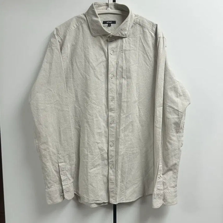 [BUNJANG] Allegri Summer Cotton Basic Shirt L / 알레그리 썸머 코튼 베이직 셔츠 L