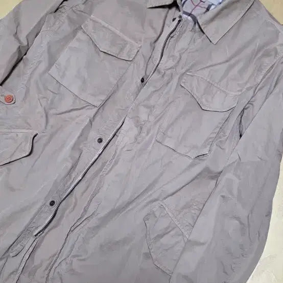 [BUNJANG] Burberry Safari Jumper Jacket / Burberry 버버리 매장판 사파리 점퍼 자켓 오버핏 105XL