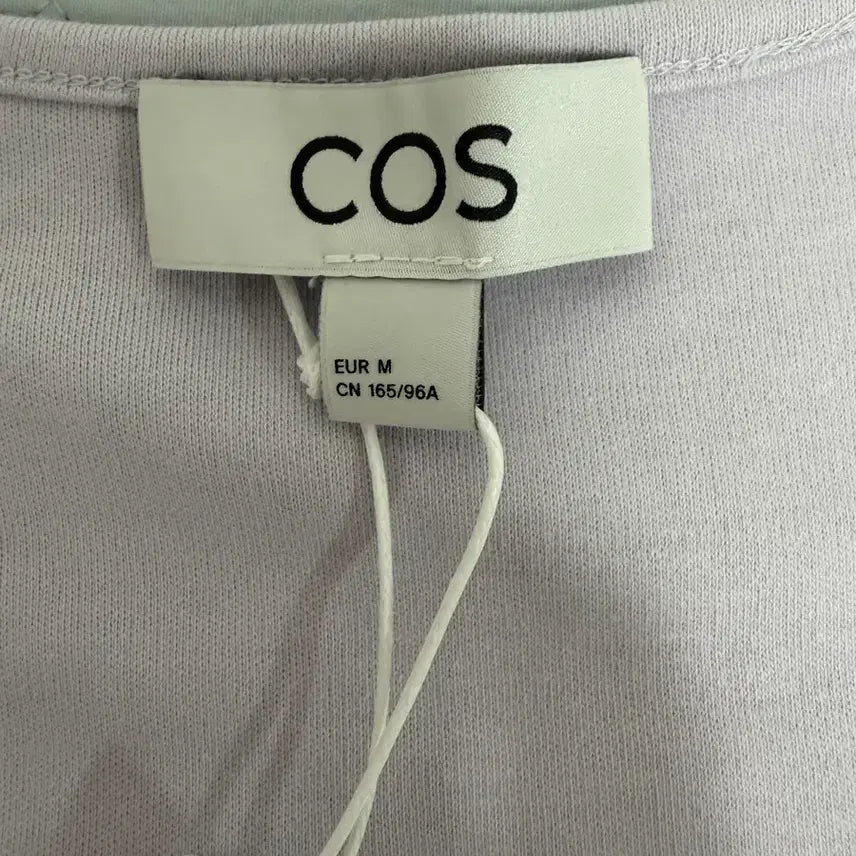[BUNJANG] COS Scoop Neck Cotton T-shirt (Lilac, M) / COS 슬립스쿱넥 코튼 티셔츠(라일락, M)