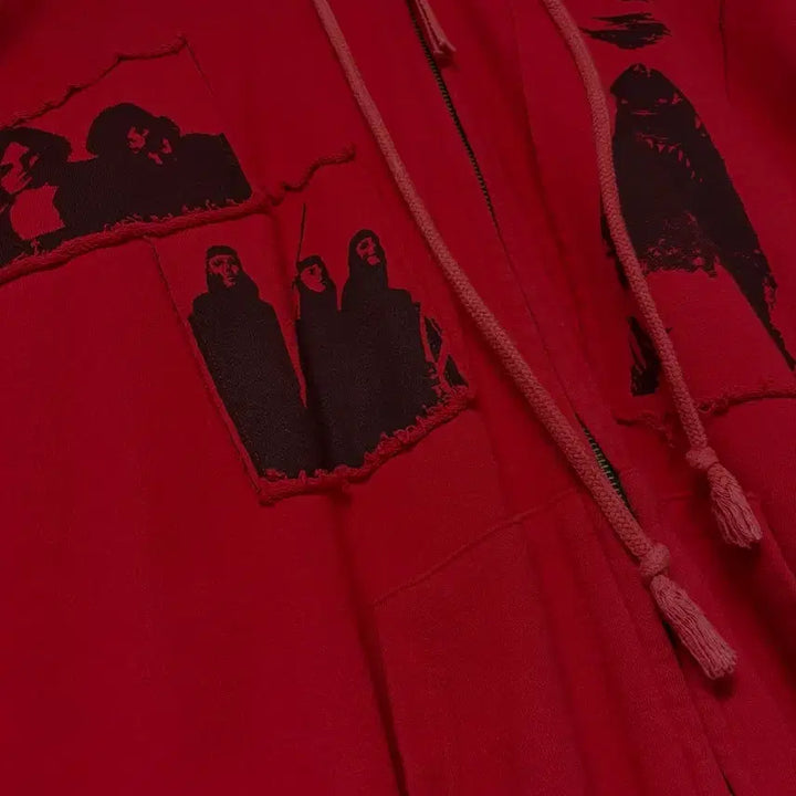 [BUNJANG] Under My Car Salud Archive Hoodie Zip-Up / 언더마이카 살루드 아카이브 후드집업