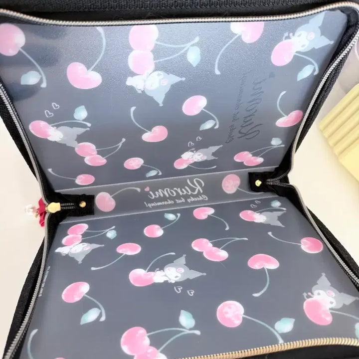 [BUNJANG] Sanrio Classic Kuromi Pouch Cherry Kuromi / 산리오 고전 쿠로미 파우치 체리쿠로미